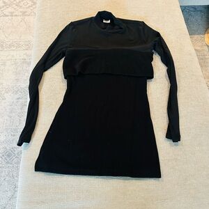 OGL Black Long Sleeve Dress